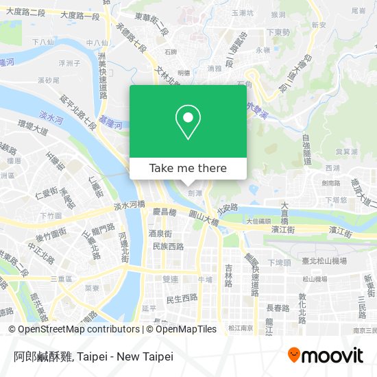 阿郎鹹酥雞 map