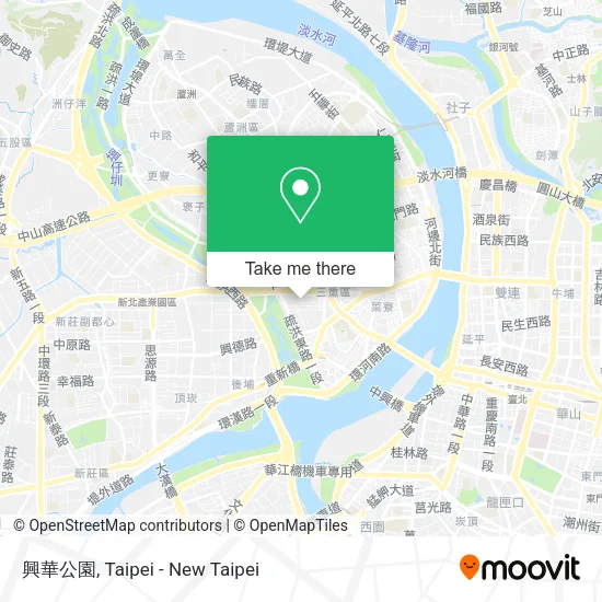 興華公園地圖