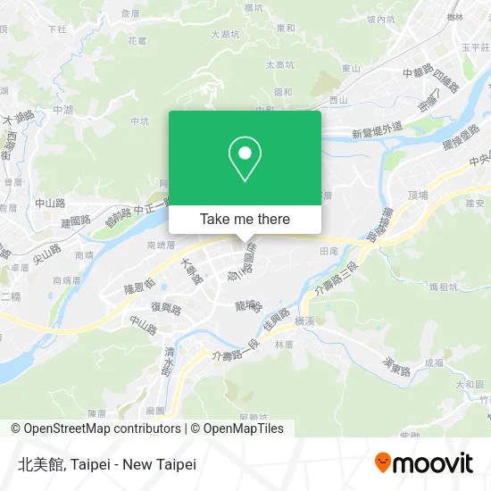 北美館 map