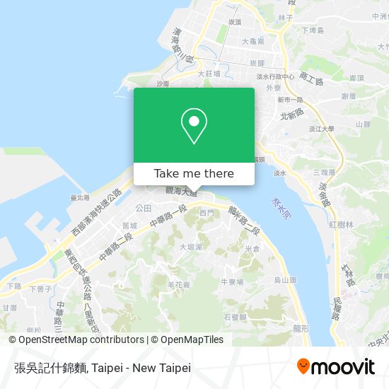 張吳記什錦麵 map