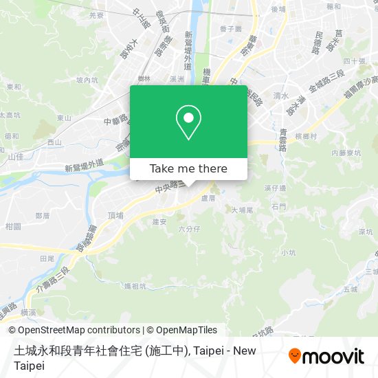 土城永和段青年社會住宅 (施工中) map