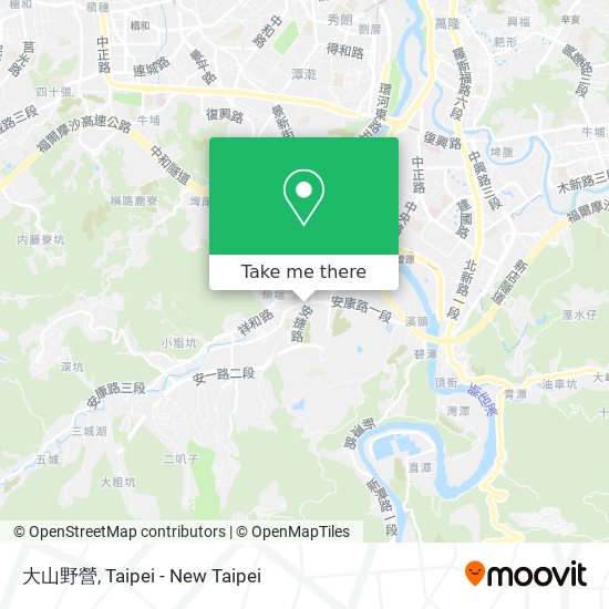 大山野營 map