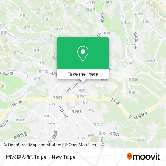 國家檔案館地圖