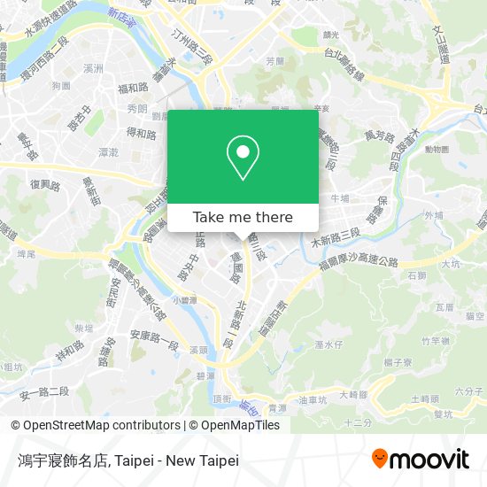 鴻宇寢飾名店 map