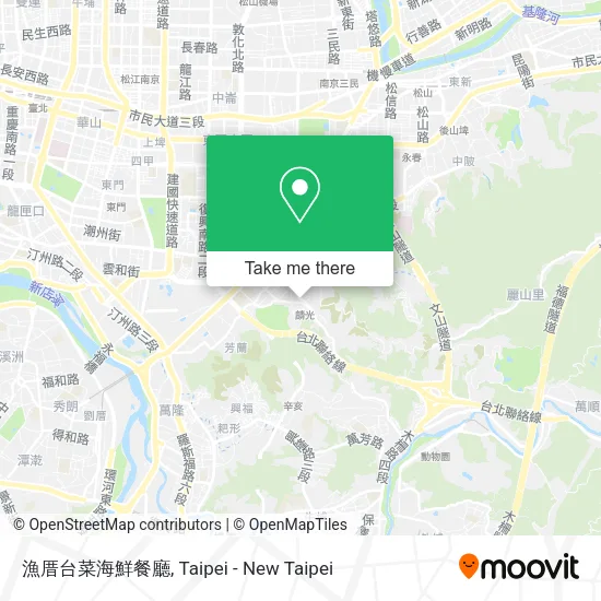 漁厝台菜海鮮餐廳地圖
