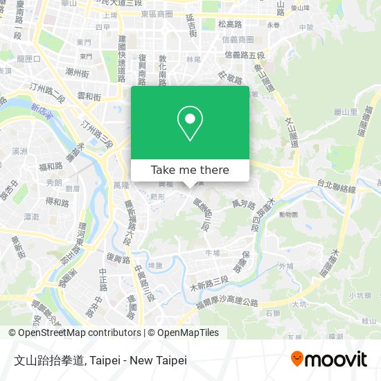 文山跆抬拳道地圖