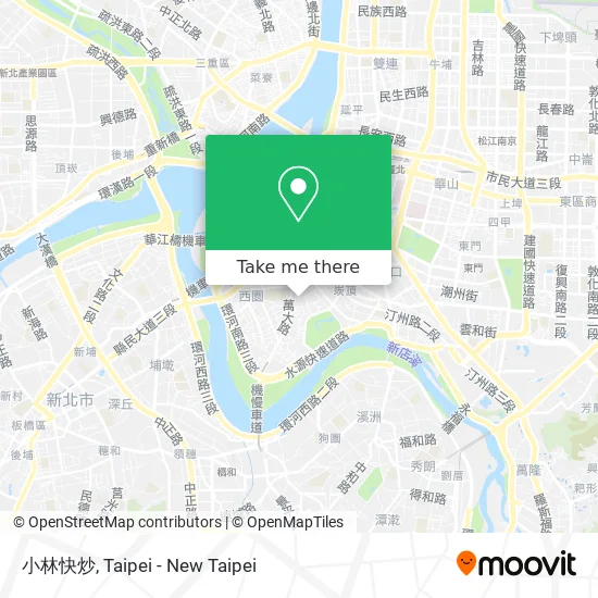小林快炒 map