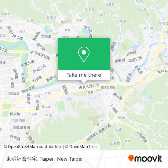 東明社會住宅 map