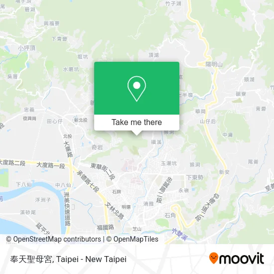 奉天聖母宮 map