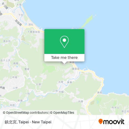 鎮北宮地圖