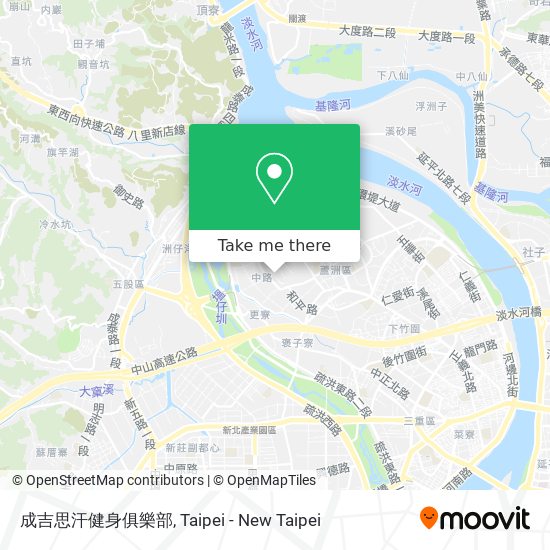 成吉思汗健身俱樂部 map