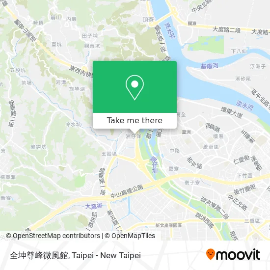 全坤尊峰微風館 map