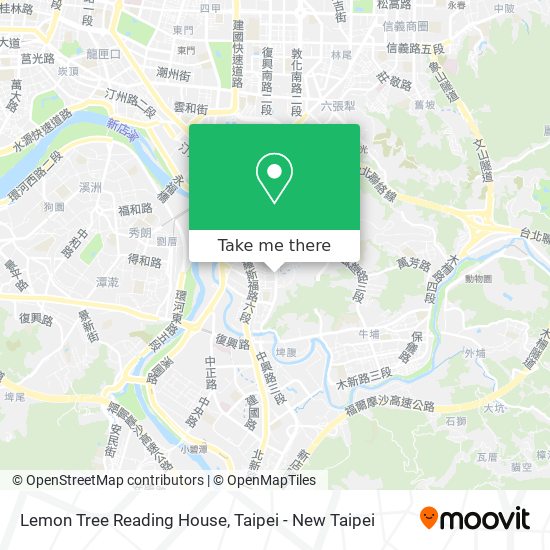 Lemon Tree Reading House map