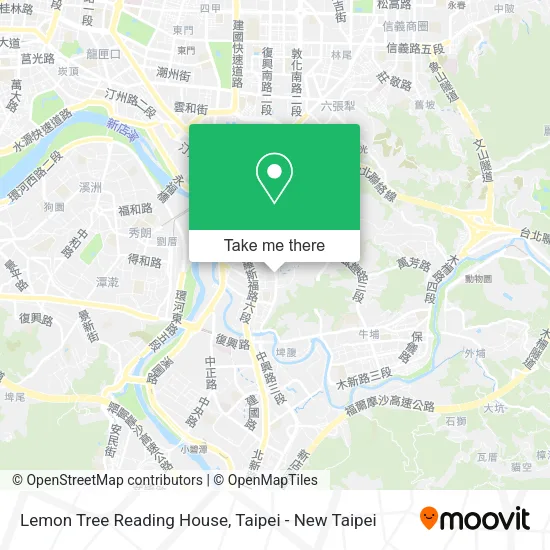 Lemon Tree Reading House map