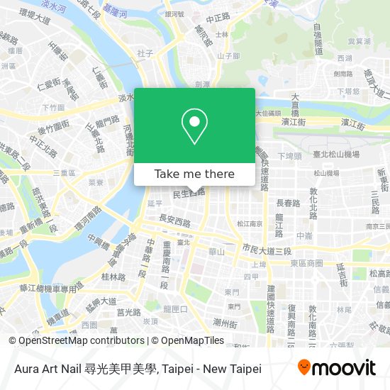 Aura Art Nail 尋光美甲美學 map