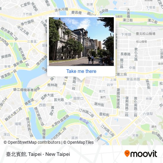 臺北賓館 map