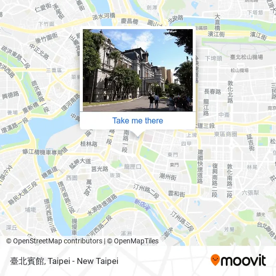 臺北賓館地圖