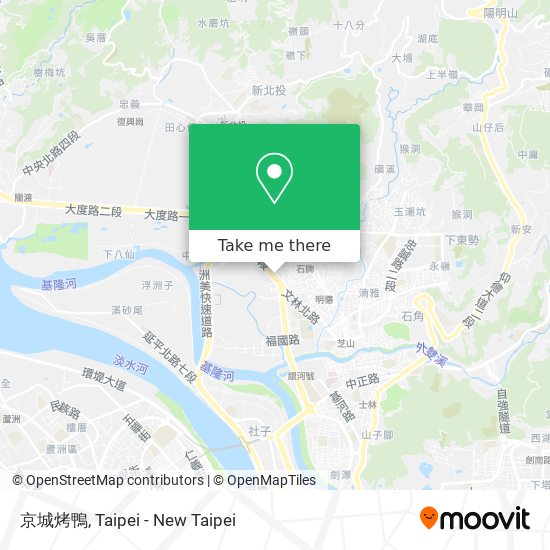 京城烤鴨地圖