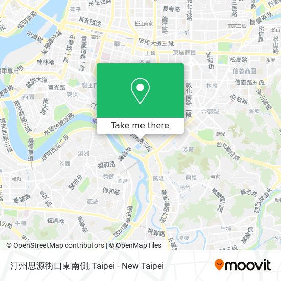 汀州思源街口東南側 map