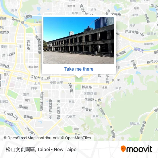松山文創園區地圖