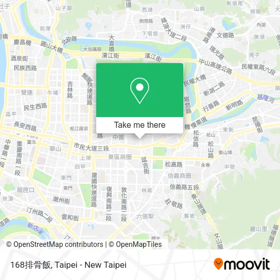 168排骨飯地圖