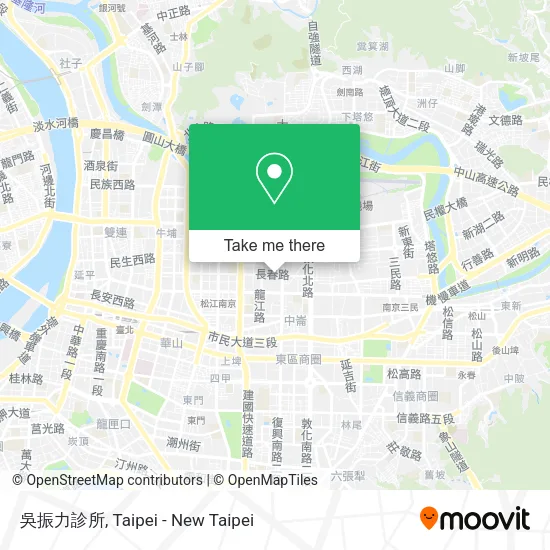 吳振力診所地圖