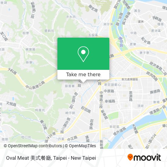 Oval Meat 美式餐廳 map