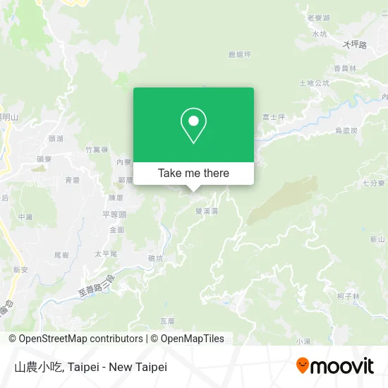 山農小吃 map