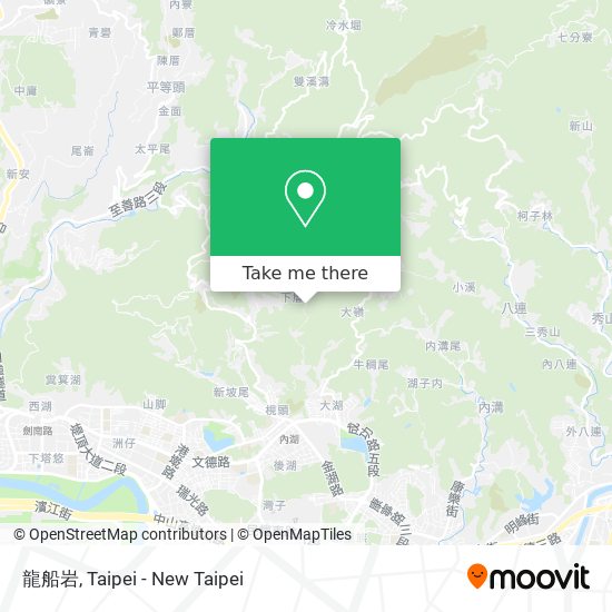 龍船岩 map