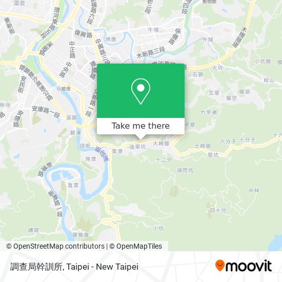 調查局幹訓所地圖