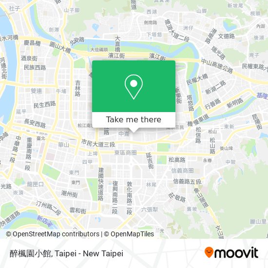 醉楓園小館 map