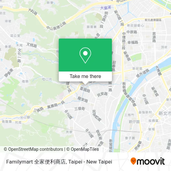 Familymart 全家便利商店 map