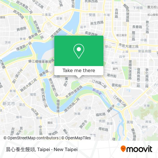 晨心養生饅頭 map