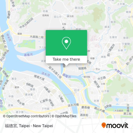 福德宮 map