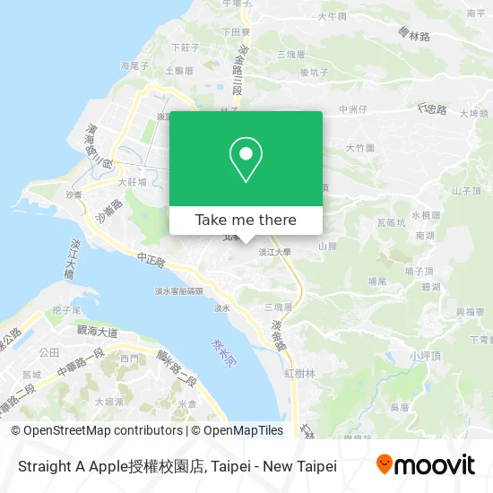 Straight A Apple授權校園店 map