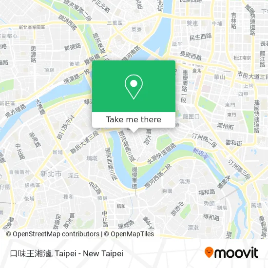 口味王湘滷地圖