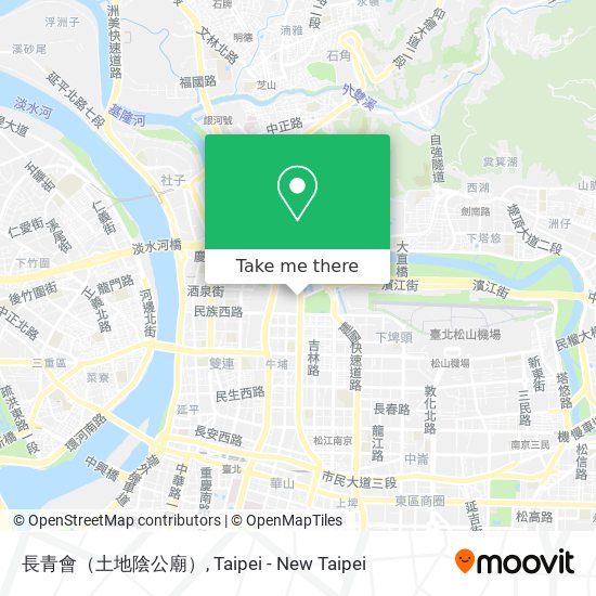 長青會（土地陰公廟）地圖