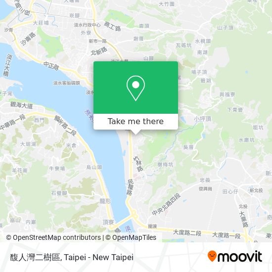 馥人灣二樹區地圖