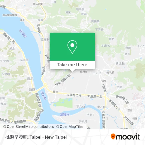 桃源早餐吧 map
