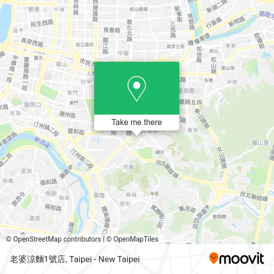 老婆涼麵1號店 map
