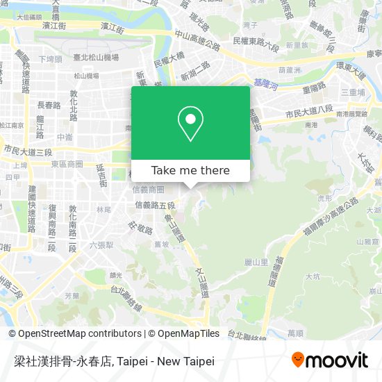 梁社漢排骨-永春店地圖