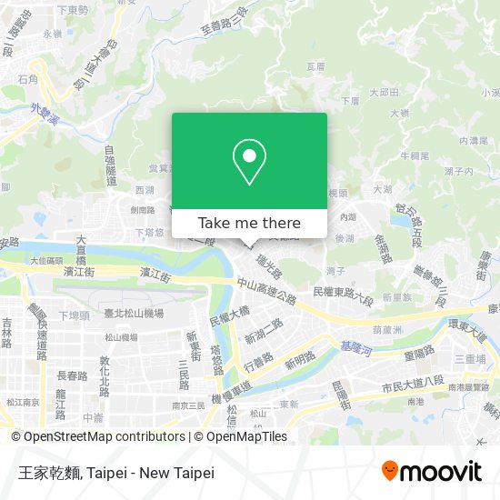 王家乾麵 map