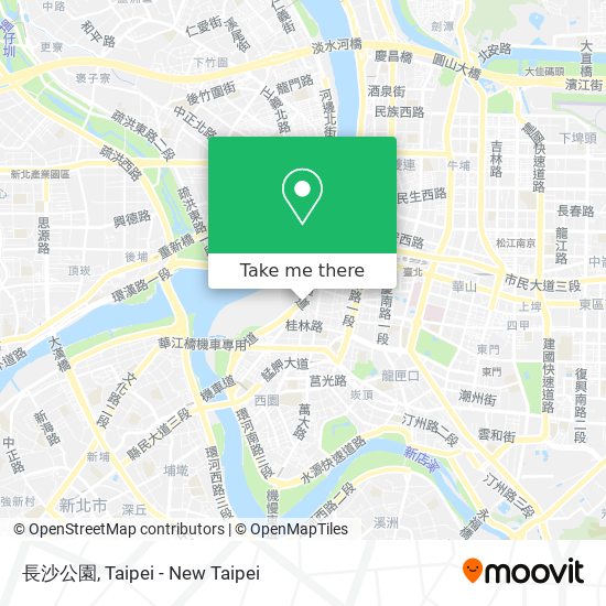 長沙公園地圖