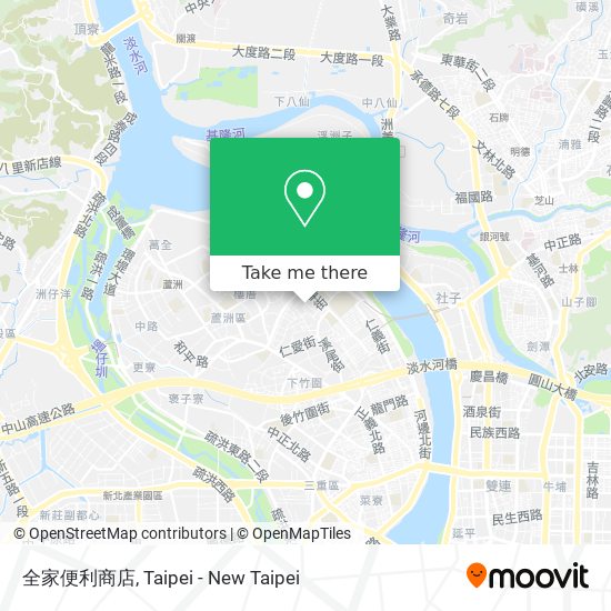 全家便利商店 map