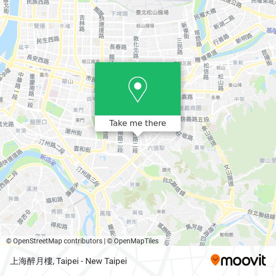 上海醉月樓 map