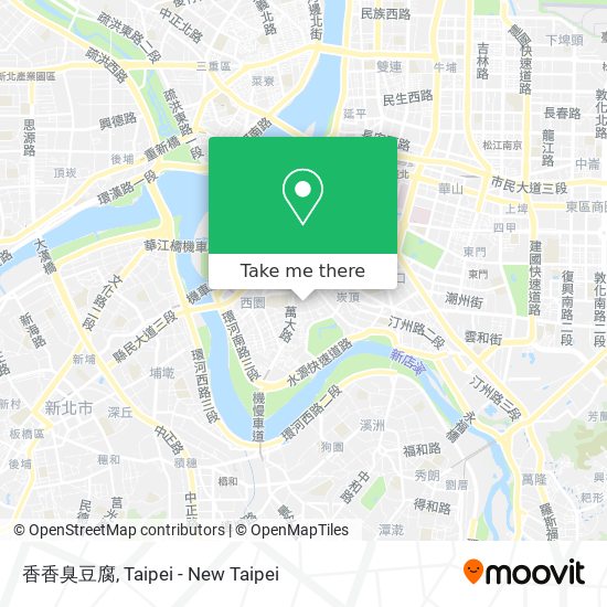 香香臭豆腐 map