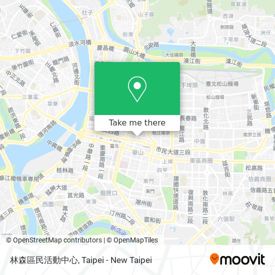 林森區民活動中心 map