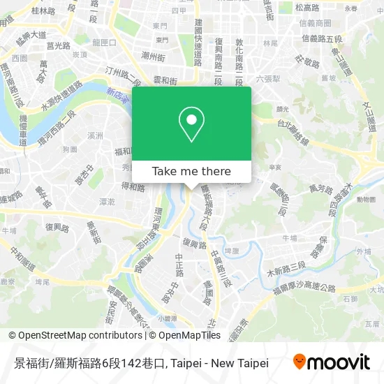 景福街/羅斯福路6段142巷口 map