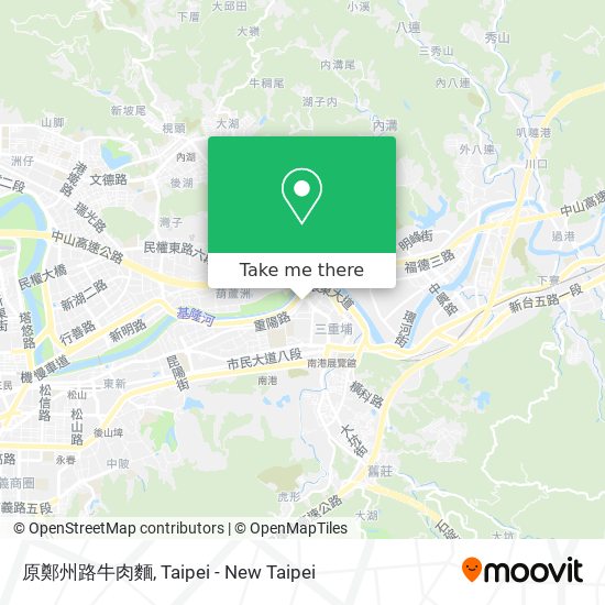 原鄭州路牛肉麵 map