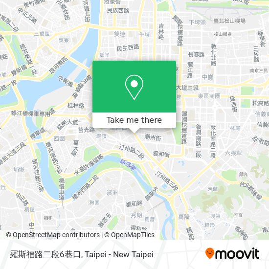 羅斯福路二段6巷口地圖